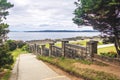 Battery of San Antonio Fort Ruins - Ancud, Chiloe Island, Chile Royalty Free Stock Photo