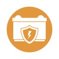 Battery saving  Vector Icon which can easily modify or edit Royalty Free Stock Photo