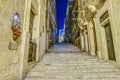 Battery Street in Valletta, Malta