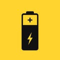 Battery vector pictogram