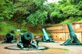 Battery Way mortar cannon display at Corregidor island in Cavite, Philippines