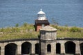 Battery Weed lighthouse at Fort Wadsworth, Staten Island, NY, USA