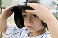 Batting Helmet Royalty Free Stock Photo