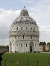 The Battistero di Pisa in Pisa, Italy