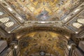 Battistero di San Giovanni or Baptistery of Saint John the Baptist, Mosaic-decorated dome interior in Florence, Italy