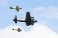 The battle of Britain memorial flypast Royalty Free Stock Photo