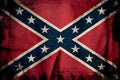 Battle flag background of the Confederate States of America used by the Confederacy at the USA American Civil War Royalty Free Stock Photo