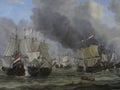 Battle of Livorno Leghorn, Italy painting