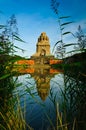 Battle of nations monument leipzig Royalty Free Stock Photo