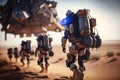 Battle-Ready Troops: Futuristic Exosuits and Cinematic Realism in Unreal Engine 6