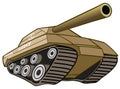 Battle Tank Royalty Free Stock Photo