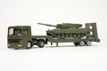 Battle Tank Transporter Royalty Free Stock Photo
