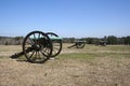 Battlefield Cannons Royalty Free Stock Photo
