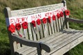 Battlesbury Hill Yorkshire Regiment Memorial Bench