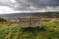 Battlesbury Hill Yorkshire Regiment Memorial Bench