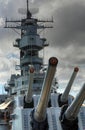 Battleship Missouri Royalty Free Stock Photo