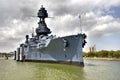 The Battleship Royalty Free Stock Photo