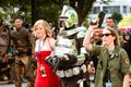 Battlestar Galatica fans at DragonCon Royalty Free Stock Photo