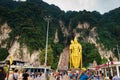 the batu cave entrance