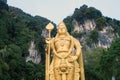 The Batu Caves Lord Murugan Statue and entrance near Kuala Lumpur Malaysia Royalty Free Stock Photo