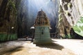 Batu Caves, Malaysia, December 15 2017: Temple in the middle of Batu Cave Royalty Free Stock Photo