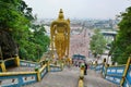 Batu Caves stairs. Gombak, Selangor. Malaysia Royalty Free Stock Photo