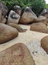 In Batu Kalang Beach