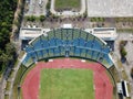 Aerial view football field Batu Kawan