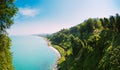 Batumi, Adjara Georgia. Beautiful Summer View From Botanical Gar