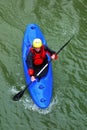 BATUMI, ADJARA, GEORGIA - SEPTEMBER 9, 2017: Kayak training at Georgia