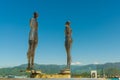 BATUMI, GEORGIA: Ali and Nino statue in Batumi