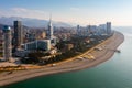 Batumi, Georgia - April 04, 2021: Skyline of Batumi. Capital of Adjara, Georgia