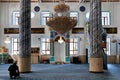 BATUMI, GEORGIA - JUNE 29, 2023: Interior of the Batumi Central Mosque (known as Orta Cami).