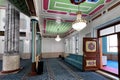 BATUMI, GEORGIA - JUNE 29, 2023: Interior of the Batumi Central Mosque (known as Orta Cami).