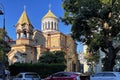 BATUMI, GEORGIA - JUNE 29, 2023: View of the Church of Holy Christ the Savior. This is a church of the Armenian Apostolic Church