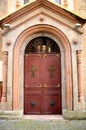 Georgian orthodox Church door entrance Batumi Georgia Royalty Free Stock Photo