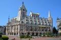 Stylish modern building on European Square in the center of Batumi