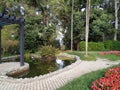 In the Batumi`s Batanic Garden