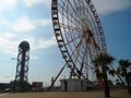 Batumi ferris wheel and the Alphabetic tower