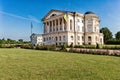 Baturin Ukraine beautiful house and old wooden church