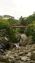 Baturraden waterfall at purwokerto centraljava Royalty Free Stock Photo