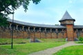 Baturyn Citadel. Ancient Slavonic architecture of fortress