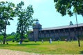 Baturyn Citadel. Ancient Slavonic architecture of fortress Royalty Free Stock Photo