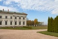 Baturyn, Ukraine - October 16, 2021: Kirill Razumovsky palace in a former hetmans` capital city of Baturin