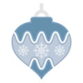 bauble, christmas decoration Vector Icon  which can easily modify or edit Royalty Free Stock Photo