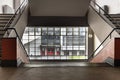 Bauhaus art school iconic building in Dessau, Germany