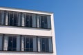 Bauhaus Dessau detail windows Royalty Free Stock Photo