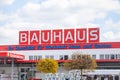 BAUHAUS logo on a german do it yourself market