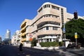 Bauhaus style building in Tel aviv Israel