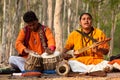 Baul folk band performance Royalty Free Stock Photo